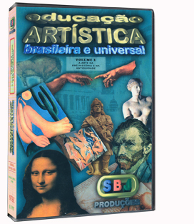 DVD EDUCAO ARTSTICA 3 - O RENASCIMENTO, O BARROCO E O NEOCLASSICISMO 